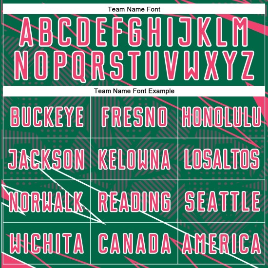 Soccer Pink-White Custom Sports Jersey Neon Green Kelly Uniform Sublimation Lines Soccer Pink-White Custom Sports Jersey Neon Green Kelly Uniform Sublimation Lines