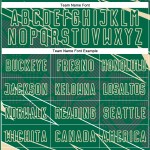 Kelly Soccer Jersey Lines Cream Custom Green Uniform Sports Sublimation Kelly Soccer Jersey Lines Cream Custom Green Uniform Sports Sublimation