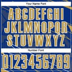 Uniform Custom Sports Royal Jersey Lines Soccer Old Gold-White Sublimation Uniform Custom Sports Royal Jersey Lines Soccer Old Gold-White Sublimation